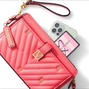 VS Crossbody (w/ removable strap)wristlet as well PRISTINE